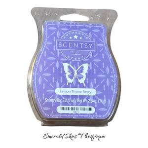 Scentsy lemon thyme berry wax melt bar. Free shipping